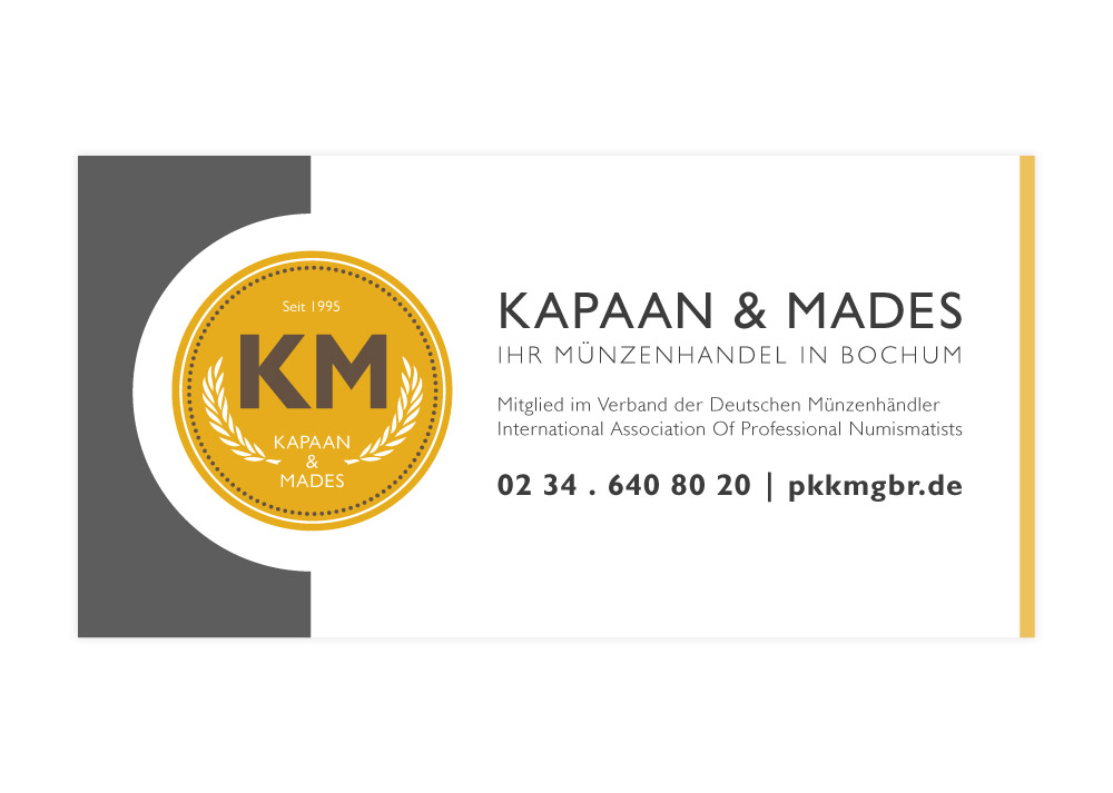 Kapaan-Mades-Anzeige Design einer Anzeige