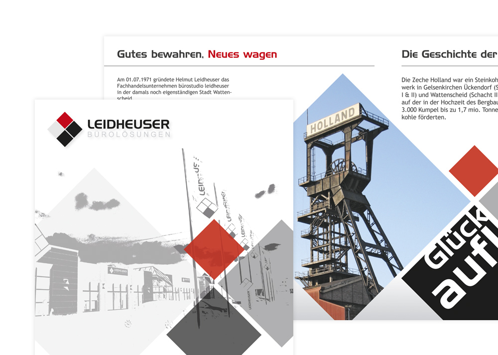 Leidheuser-Imagebroschüre